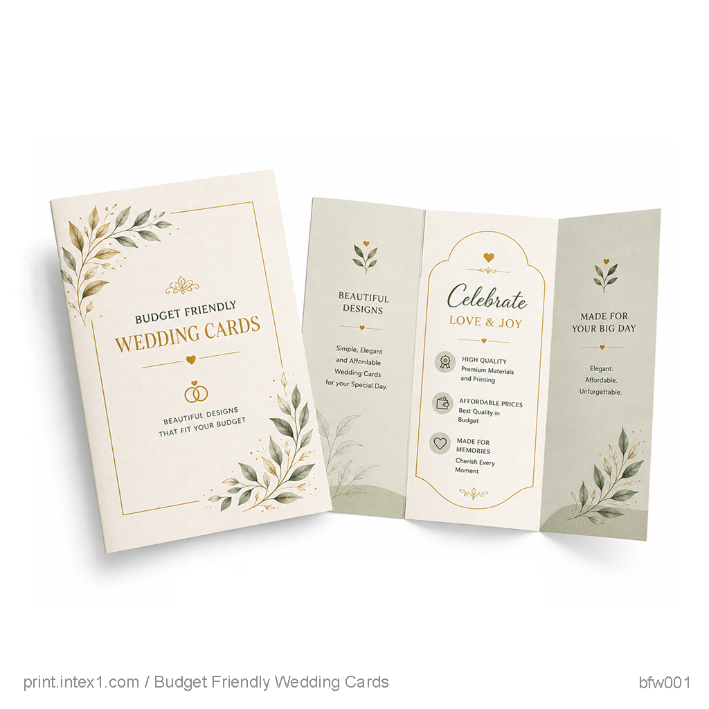 Budget Friendly Wedding Cards