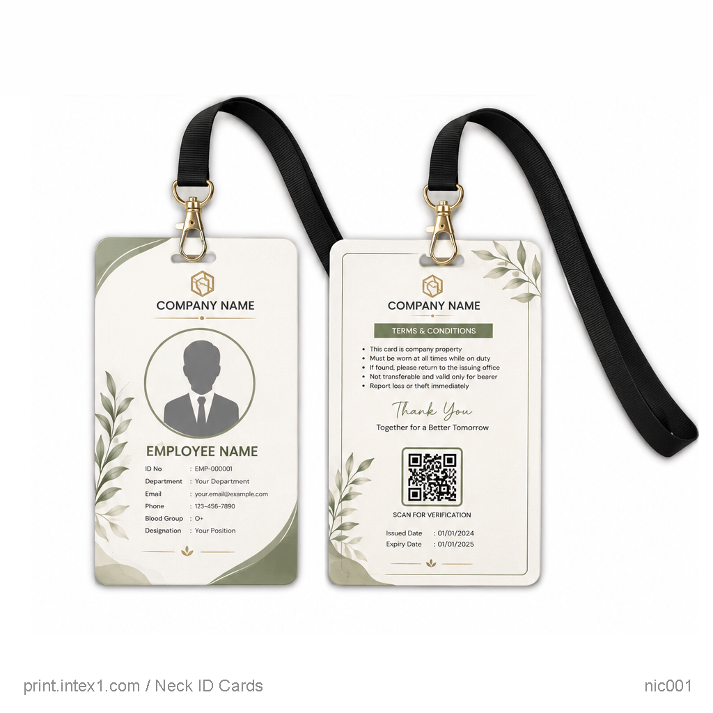 Neck Cards (ID Cards)